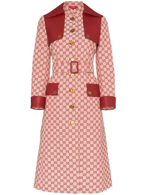 womens classy stylish winter outfit gucci|Gucci women trench coats.